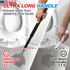 2 In 1 Toilet Plunger And Brush Set   extended Handle Plunger   toilet Bowl Brush Pl