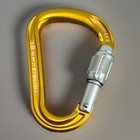 Petzl Attache Carabiners Yellow Screw-lock  Sl