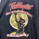 Ted Nugent 2007 Unleash The Nugebeast Tour T-shirt 40th Anniversary Size Xl Euc