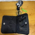 Vera Bradley Geometric Zip Card Wallet Wristlet Lanyard Id Window Keyring