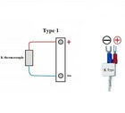 Waterproof K Type Thermocouple Temperature Sensor Probe For Pid Controller Two