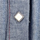 Rockmount Ranch Wear Blue Western Shirt Sawtooth Pearl Snaps Made In Usa  Vtg