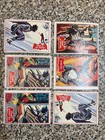 1966 Topps Batman Series Red Blue Black Bat Logo Lot Of 25 Low Grade
