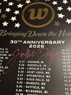 The Wallflowers Autographed Foil Concert Poster 2026 Jakob Dylan 18x24 Official