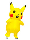 Inflatable Pikachuuu Cosplay Costume Blow Up Suit Halloween Christmas 155cm Adul