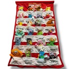 Kelloggs Sesame Street 4  Mini Beans - Complete Set Of 24 - Green   Red Displays