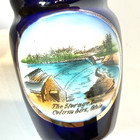 Columbus  Ohio Oh - Storage Dams - Antique Souvenir China Cobalt Painted Cup