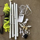 Majik Volleyball Badminton Combo Set 2 In 1 Outdoor Lawn Game W  Box