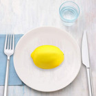 Large Artificial Lemons  3 7    X 2 5    Vivid Faux Lemons For Fake Fruit