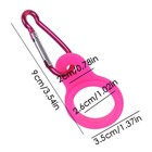 1pc Water Bottle Buckle Clip Portable Silicone Bottle Carrying Clip Carabiner