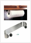 Paper Towel Holder Under Cabinet Wall Mount Stainless Steel Rack Kitchen