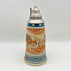 Samuel Adams Octoberfest 2014 Limited Edition  4833 Beer Stein Metal Lid 12   