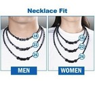 Phiten Classic Titanium Necklace Blue