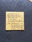 Byzantine Empire - Heraclius 610-641ad W son Ae 40 Nummia  m  Constantinople Mt