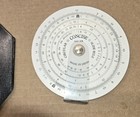 Vntg Concise No  28 Circular Slide Rule  Drawing Instrument Made In Japan   Case