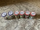 Vintage Welch s Glass Jelly Jars Peanuts Snoopy 6 Of 7 With Lids Missing  6