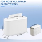 Countertop Paper Towel Holder Commercial Dispenser For Multifold Trifold Zip