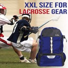 Athletico Lacrosse Bag - Extra Large Backpack - Field Hockey Equipment-two Stick