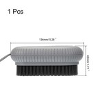 Laundry Scrub Brush Cleaning Brush With Long Handle Gray