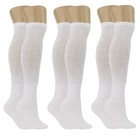 Diabetic Knee High Crew Circulatory Socks Health Men   s  Cotton All Size