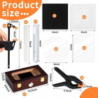 Trade Card Flattening Kit Sports Card Cleaning Kit Include 1 Moisturizing Box 2