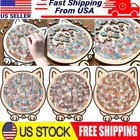 135-piece Morandi-colored Cat Shaped Wooden Jigsaw Puzzle Unique Challenging