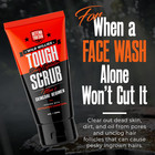 Tough Scrub Men s Face Wash   Scrub With Activated Charcoal - Exfoliating Facial