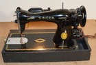 Singer Model 15-91 Sewing Machine W  Case   Pedal  Working Vintage 1952 15