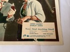 Never Steal Anything Small Original  Lobby Card  James Cagney Cara Williams 1959