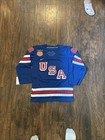 Nike Team Usa Jack Hughes  86 2026 Milano Cortina Olympic Hockey Jersey Nwt Sz S
