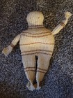 Handmade Early 20th C  Woven Jute Klamath Rattle Doll 