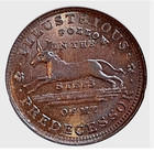  1837 Ht-33 Illustrious Predecessor Near Gem Ngc Ms64bn Hard Time Token Rare R6