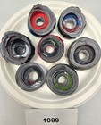 Fordite  -7 Doughnut Group-  Fordite Frenzy    Detroit Agate - Upcycle Paint