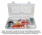 Captain O-ring 5x Box Color Coded Oring Rebuild Kit For Smart Parts Shocker Amp
