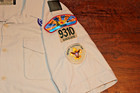 Boy Scouts Of America Bsa Men s Shirt Tan Large Vented Poly Microfiber Sewn Patc