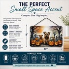 Caroline s Treasures Norfolk Terrier Spooky Halloween Wall Or Door Hanging Print