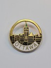 Ottawa Travel Souvenir Pin Ontario Capital Of Canada Peace Tower Parliament