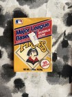 19 Vintage 1990 Major League Baseball Bubble Gum Card Collector Box New Sealed 
