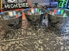 3 Garage Beer Classic Light Beer Galvanized Metal Ice Bucket With Handle  Silver