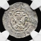 Germany  Jever  Hermann  1059-1086 Ad  Rare Medieval Silver Denar Coin  Ngc Au55