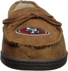 Mens Nfl Team Logo Moccasin Slippers