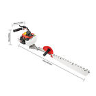 Cordless Gasoline Hedge Trimmer Gas Powered Handheld Hedge Trimmer 27 56in Blade