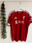 Liverpool Ekitike Red Football Shirt 2025 2026 Home Jersey Men Size M New
