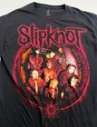 Vtg Slipknot T-shirt Short Sleeve Black Band Tee Cotton Metal 2000s Y2k Mens L