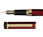 Fancy Fountain Pen With Ink - Smooth Writing Medium Nib Gift Box Included