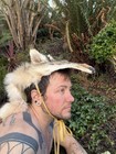 Coyote Headdress Native American Mountain Man Rendezvous No Feet Made To Order