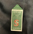 Vintage 50   s Singer Sewing Machine Needle Packet  2 In Original Packet  