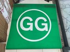 27x27 Ny Nyc Subway Roll Sign Retired Gg Train Brooklyn Queens Court Square Bmt