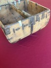 Antique Asian Chinese Harvest Rice Bucket Basket W handle  Large Primitive