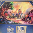2025 Walt Disney World Signature Four Parks One World 1000 Piece Puzzle Castle